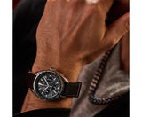 96A312 Reloj Bulova Lunar Pilot de hombre pulsera de cuero