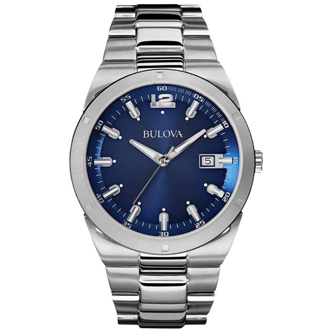 96B220 Reloj Bulova Dress de caballero pulsera de metal
