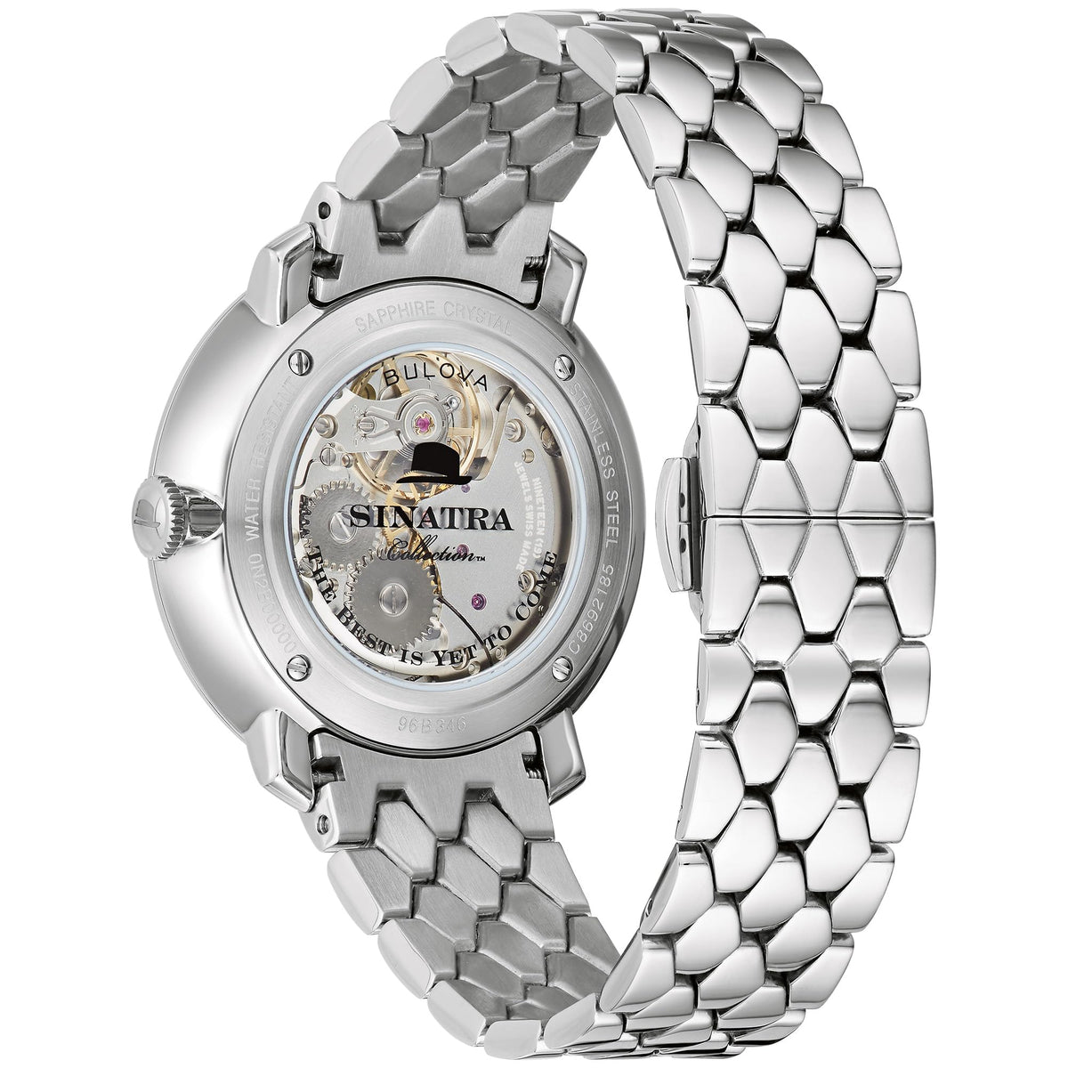 96B346 Reloj Bulova Frank Sinatra de hombre correa de metal