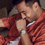 96B400 Reloj Bulova Jet Star de hombre pulsera de metal 40 mm