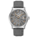 96C143 Reloj Bulova Wilton de hombre automático correa de cuero