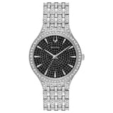 96L273 Reloj Crystal Phantom de dama pulsera de metal