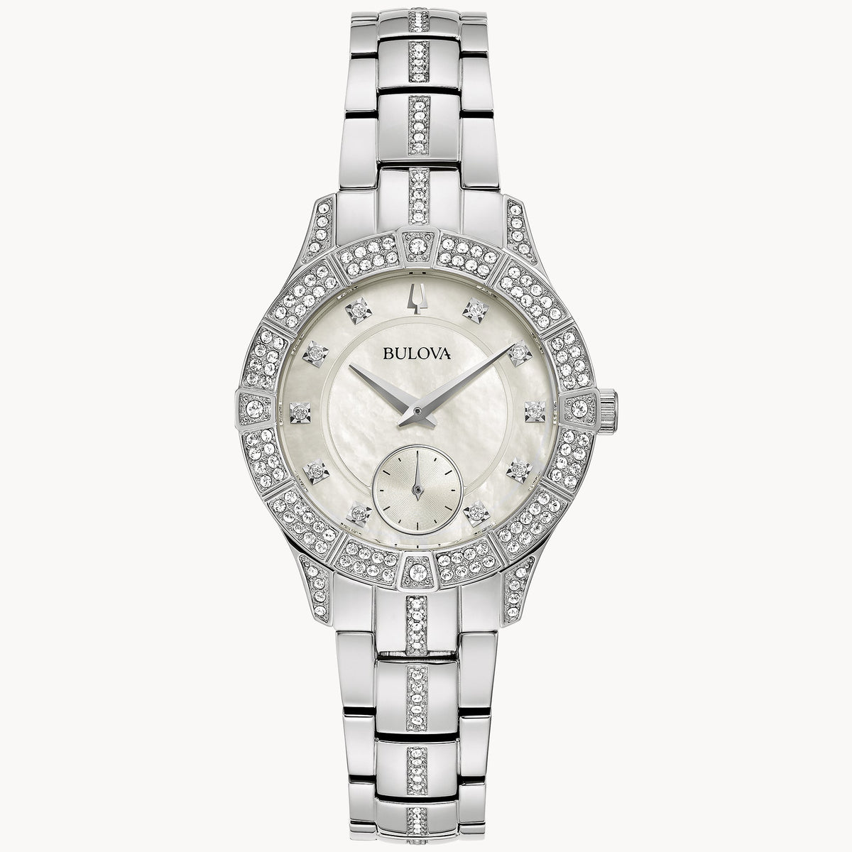 96L291 Reloj Bulova Phantom Crystal de señorita correa de metal