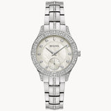 96L291 Reloj Bulova Phantom Crystal de señorita correa de metal