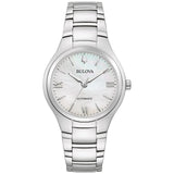 96L301 Reloj Bulova Classic de dama  banda de metal