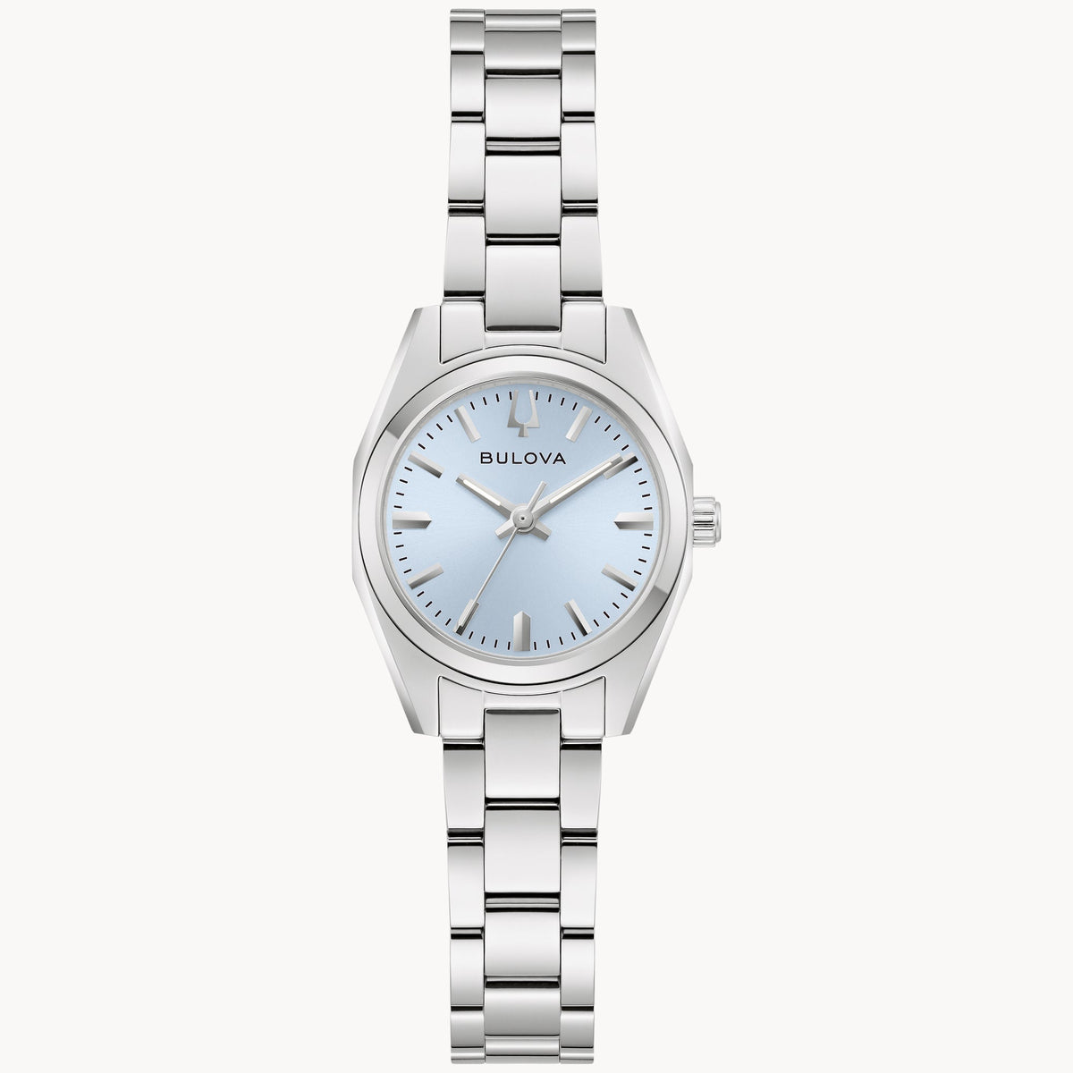 96L345 Reloj Bulova Surveyor de mujer correa de metal