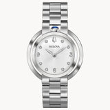 96P184 Bulova  Rubaiyat Diamante Reloj para Dama