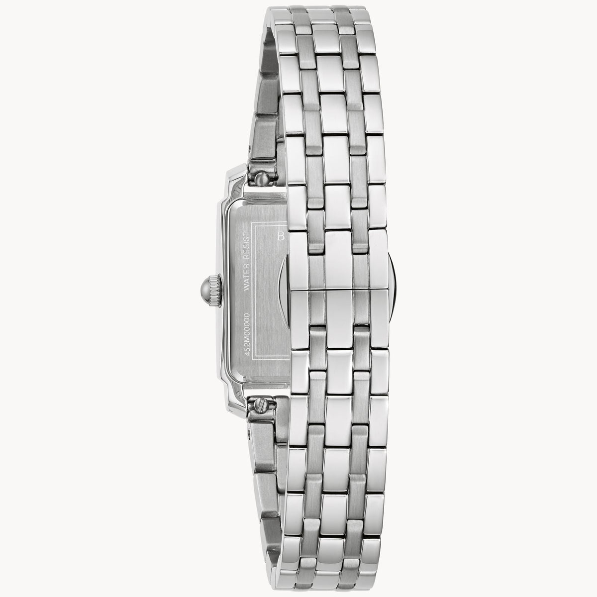 96P252 Reloj Bulova Sutton de dama banda de acero inoxidable 21 mm