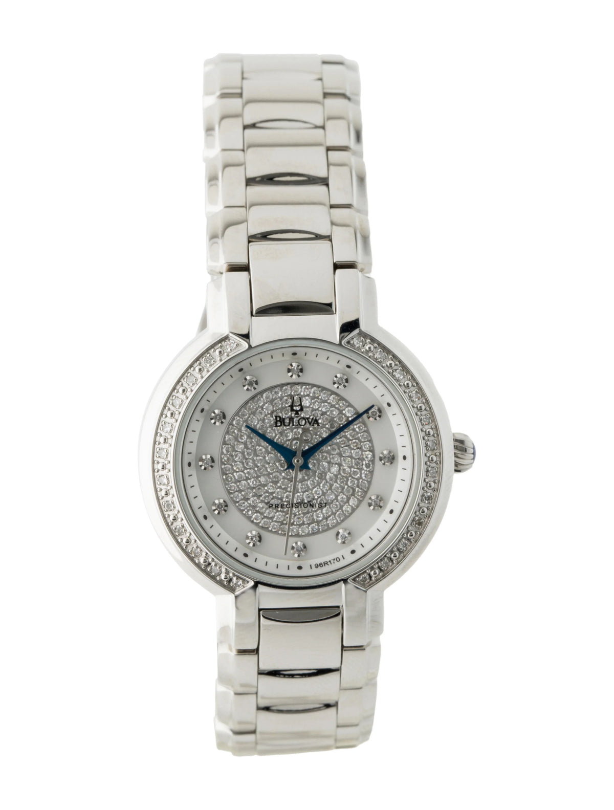 96R170 Reloj Bulova para mujer pulsera de acero inoxidable
