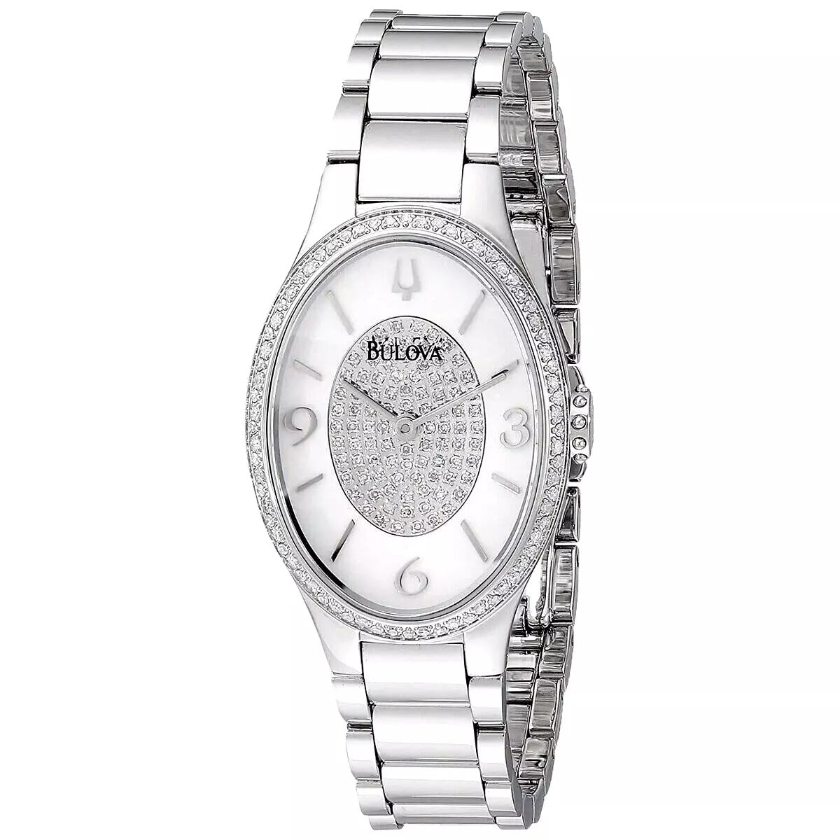 96R193 Reloj Bulova de dama correa de acero