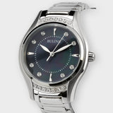 96R242 Reloj Bulova Diamond Classic de mujer correa de acero inoxidable 31 mm