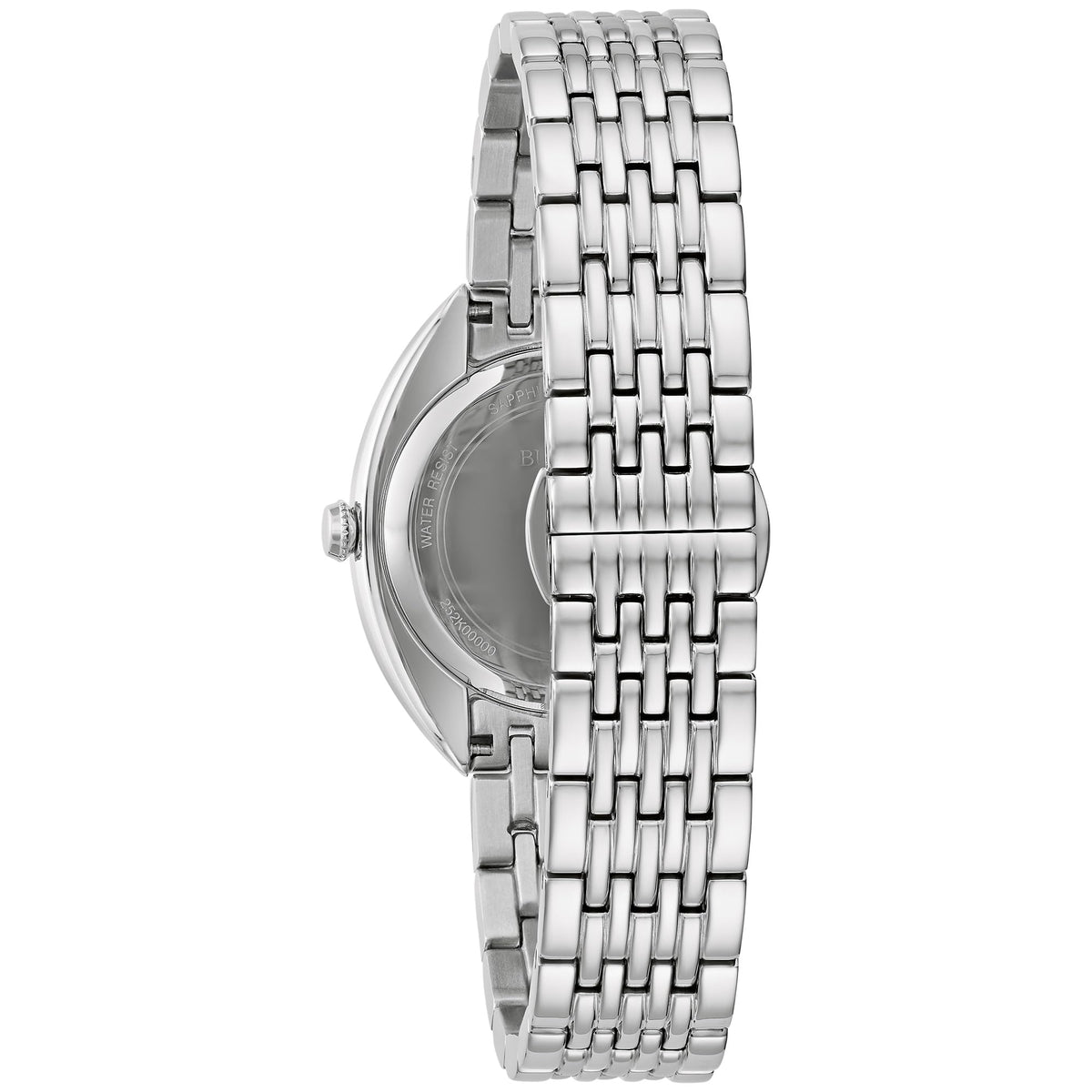 96R252 Reloj Bulova Diamond de dama pulsera de metal