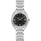 96R252 Reloj Bulova Diamond de dama pulsera de metal