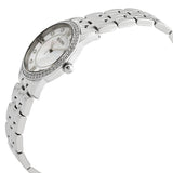96X155 Reloj Bulova Crystal de dama pulsera de metal 27 mm