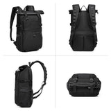 9761  Mochila Ozuko Impermeable Rolltop de 30L