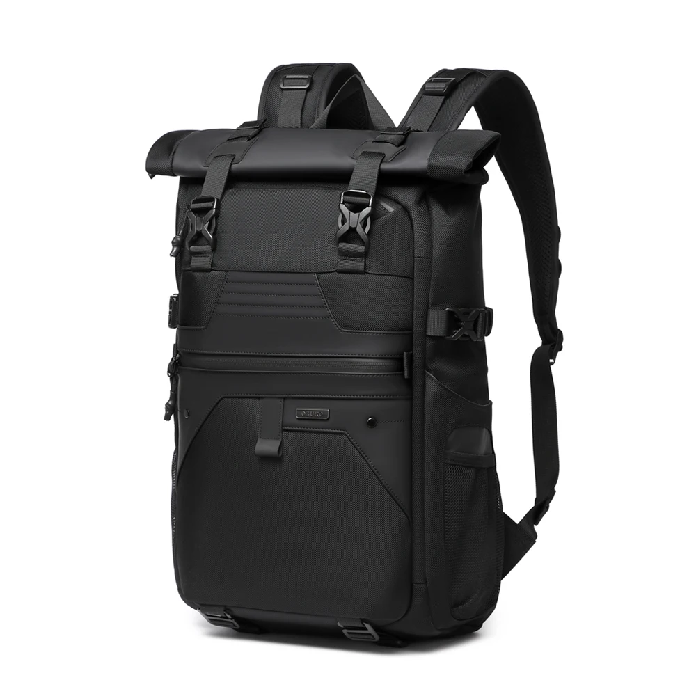 9761  Mochila Ozuko Impermeable Rolltop de 30L