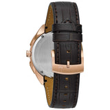 97A124 Reloj Bulova Curv de hombre correa de cuero