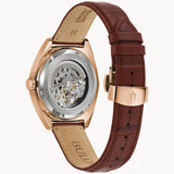 97A175 Reloj Bulova Surveyor de hombre pulsera de cuero 41mm