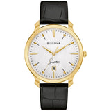 97B204 Reloj Bulova Frank Sinatra de caballero pulsera de cuero
