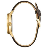 97C106 Reloj Bulova para caballero pulsera de piel