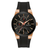 97C111 Reloj Bulova Futuro de hombre pulsera de caucho