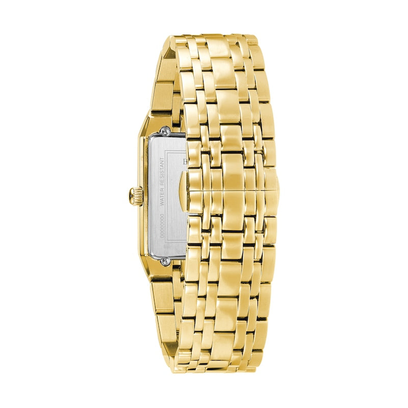 97D118 Reloj Bulova Diamond de caballero banda de metal