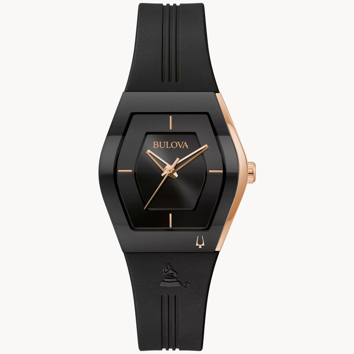 97L163 Reloj Bulova Gemini Latin Grammy de dama pulsera de resina