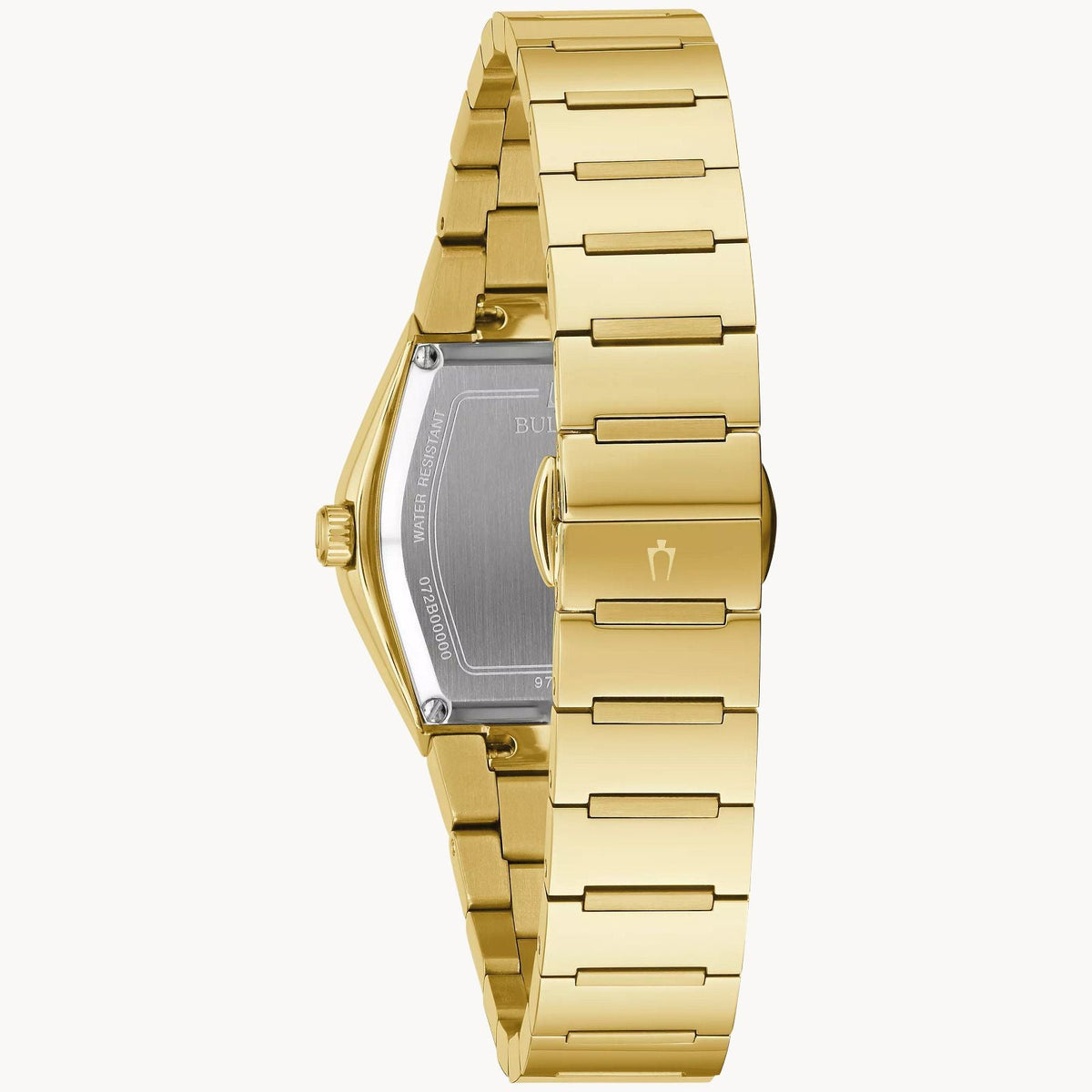 97L164 Reloj Bulova Gemini de dama banda de metal 30 mm