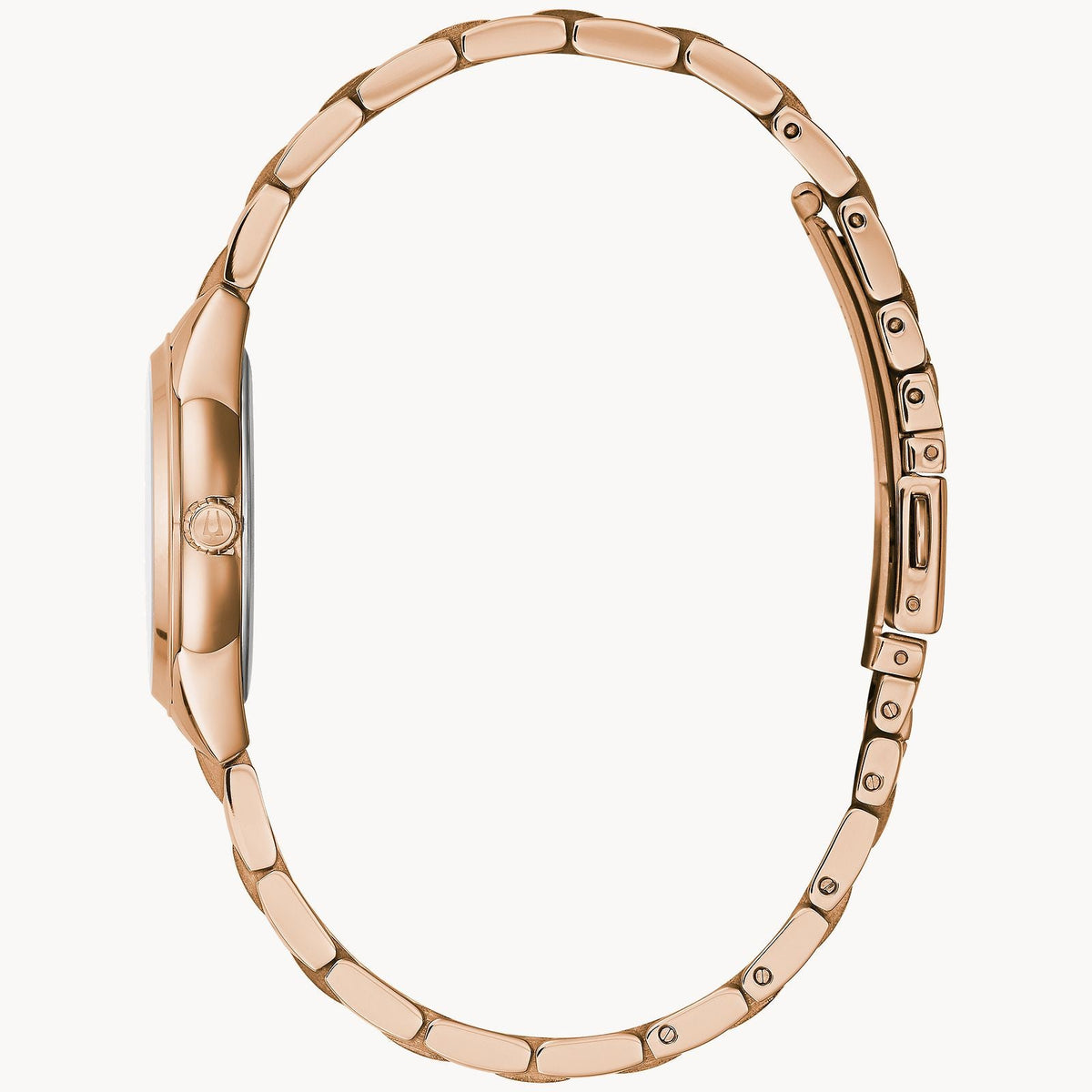 97P151 Reloj Bulova Sutton de dama pulsera de metal 28 mm