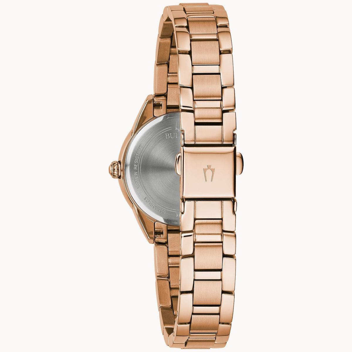 97P151 Reloj Bulova Sutton de dama pulsera de metal 28 mm