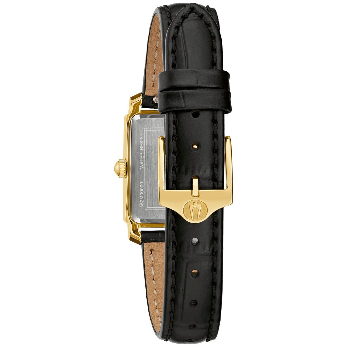 97P166 Reloj Bulova Sutton de dama correa de piel 21 mm