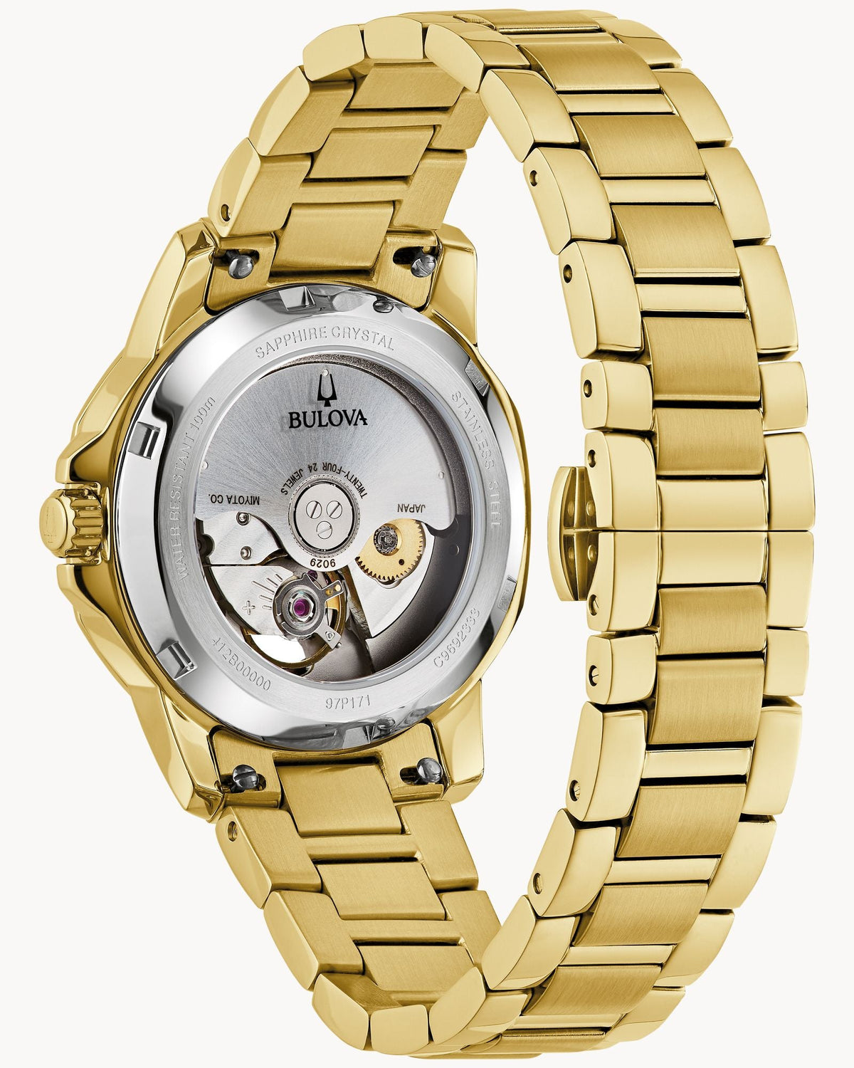 97P171 Reloj Bulova Marine Star de mujer correa de metal