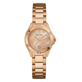 97W101 Reloj Bulova Classic de señorita correa de metal