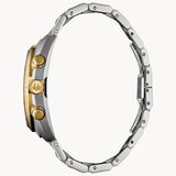 98A157 Reloj Bulova Curv de hombre correa de metal 43 mm