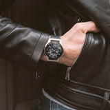 98A161 Reloj Bulova Curv de hombre correa de resina