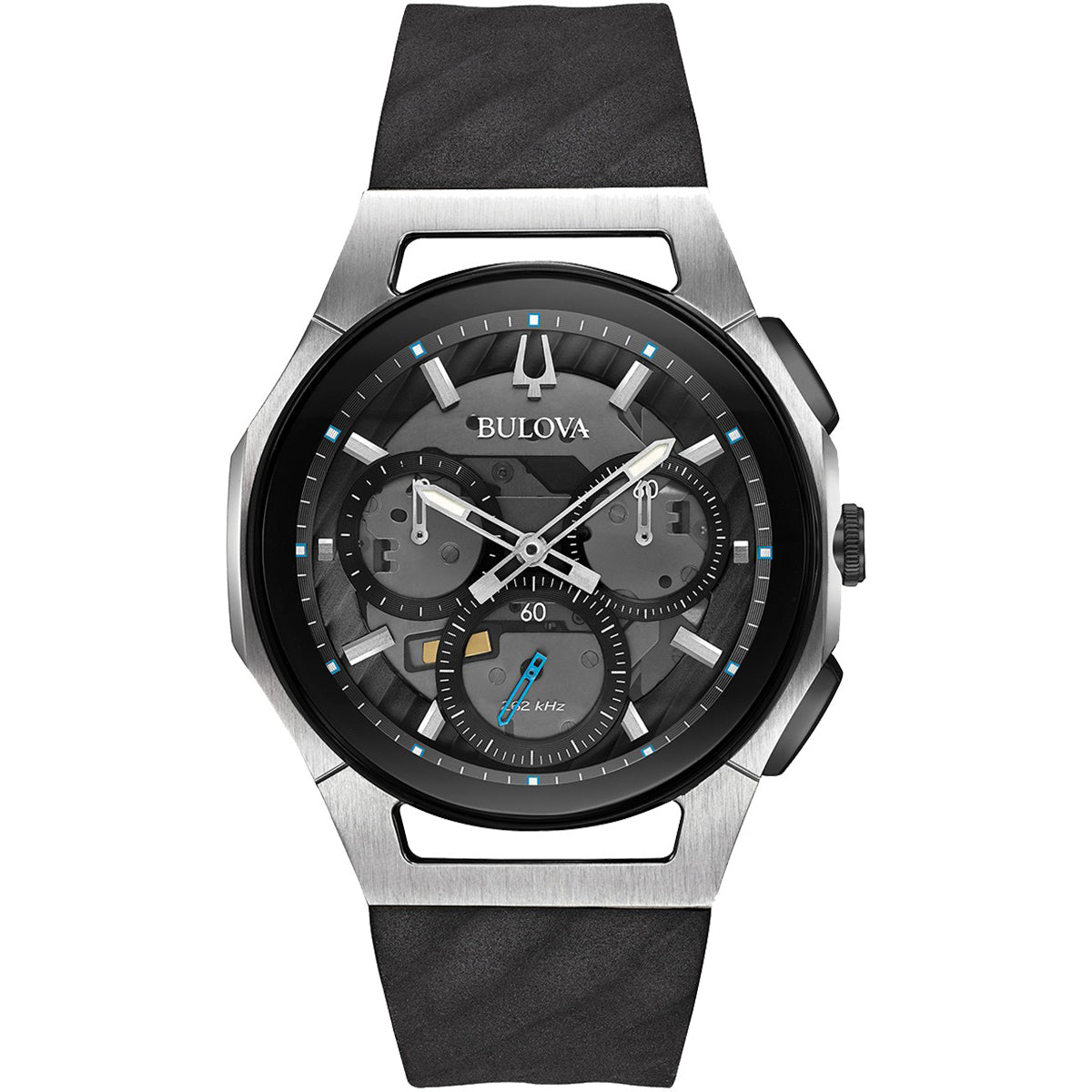 98A161 Reloj Bulova Curv de hombre correa de resina