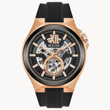 98A177 Reloj Bulova Machine de hombre automático pulsera de resina