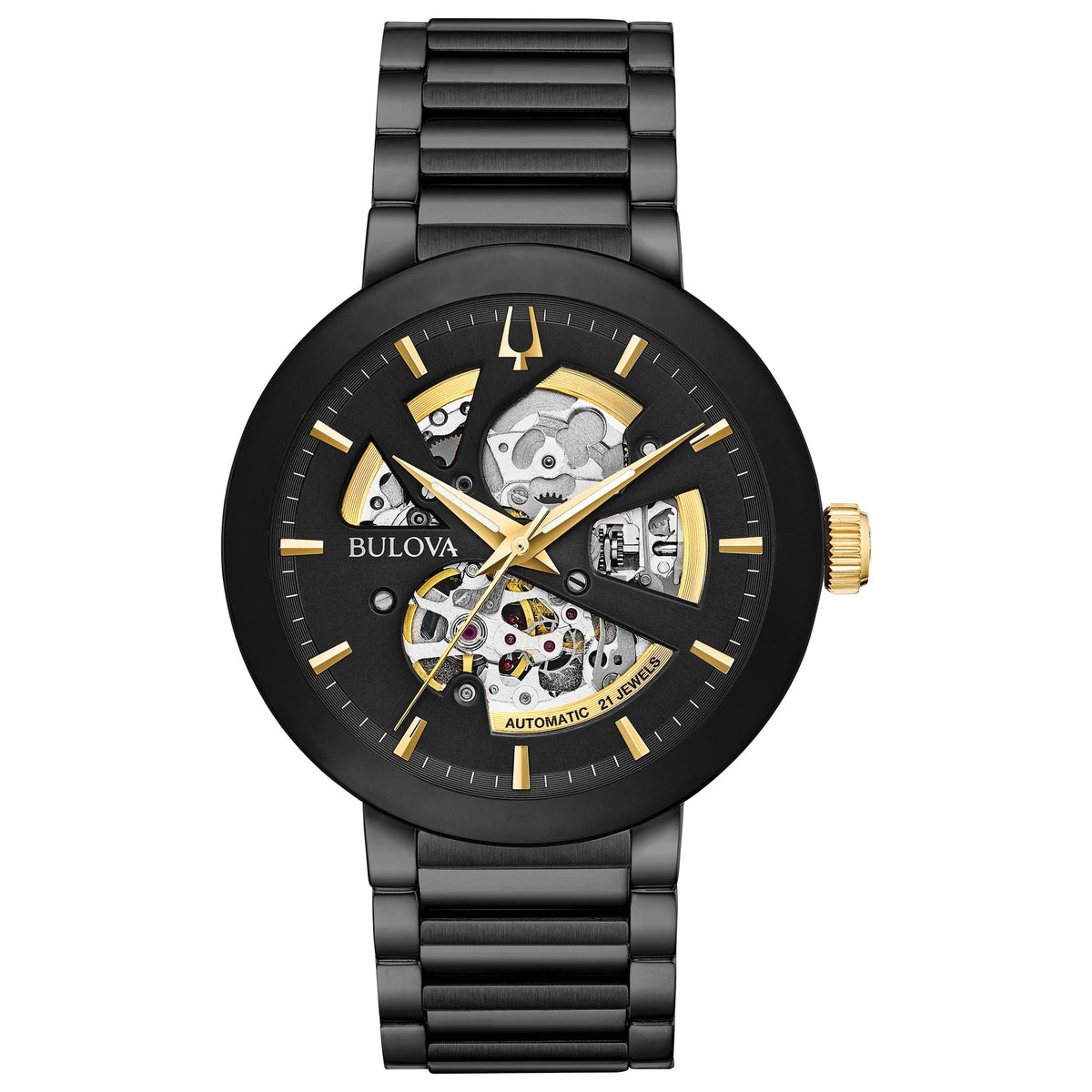 98A203 Reloj Bulova para caballero pulsera de metal análogo