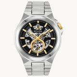 98A224 Reloj Bulova Machine de hombre pulsera de metal 46 mm