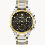 98A301 Reloj Bulova Curv de caballero pulsera de metal