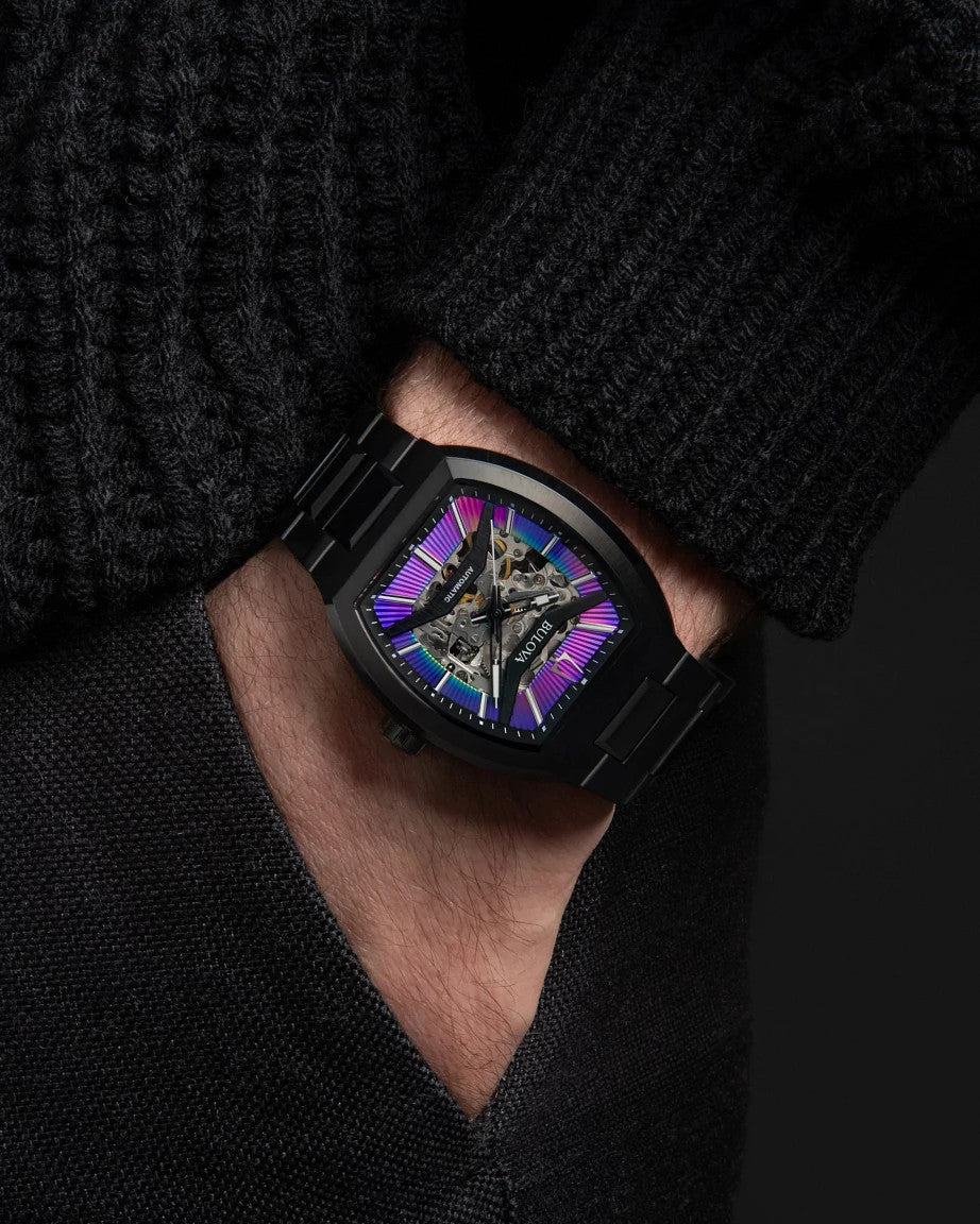 98A320 Reloj Bulova Maquina Automático de hombre correa de metal