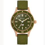 98A324 Reloj Bulova Mil Ships de hombre pulsera de tela 41 mm