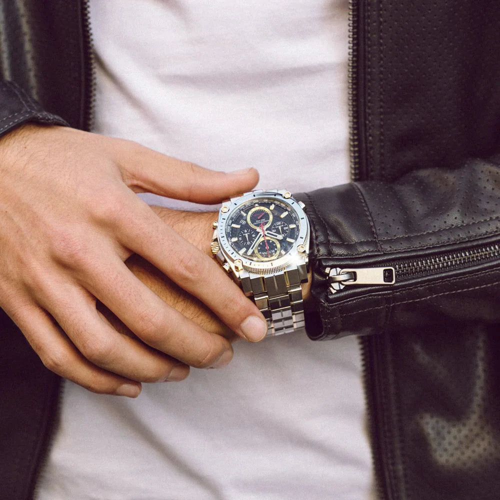 98B228 Reloj Bulova Precisionist de hombre pulsera de metal
