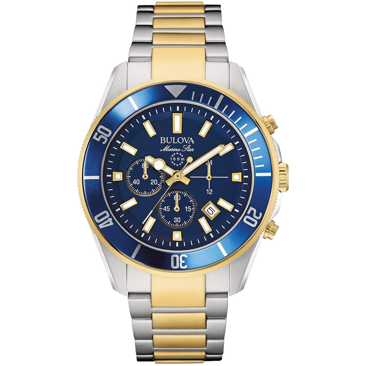 98B230 Reloj Bulova de caballero pulsera de metal