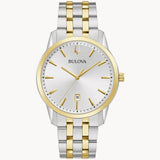 98B385 Bulova Sutton Reloj para Hombre Pulsera de Metal Análogo