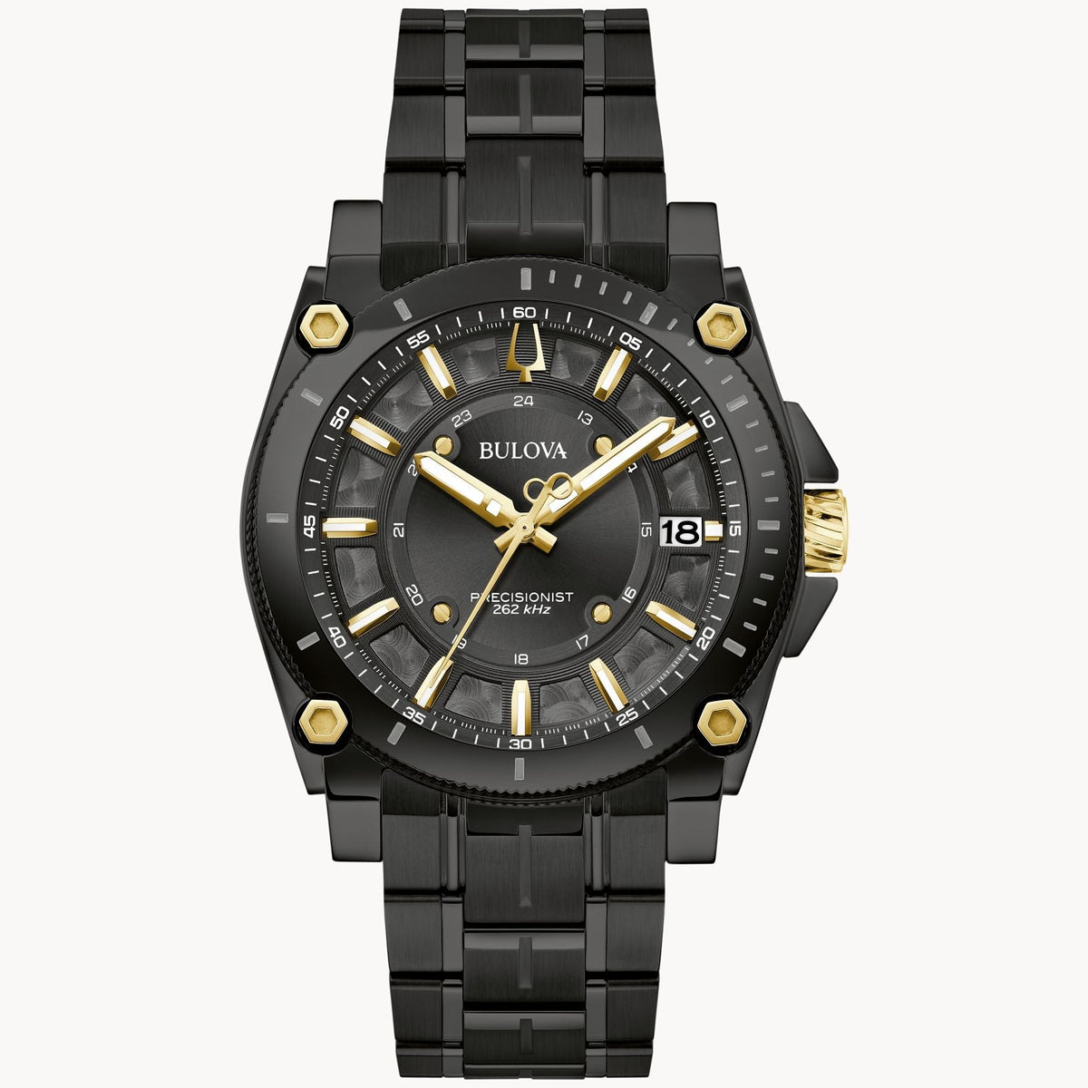 98B408 Reloj Bulova Icon de caballero pulsera de metal