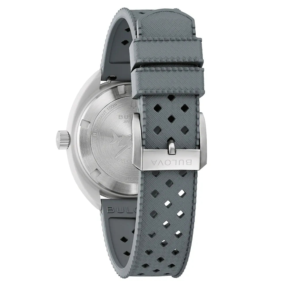 98B449 Reloj Bulova Snorkel de hombre pulsera de caucho 41 mm