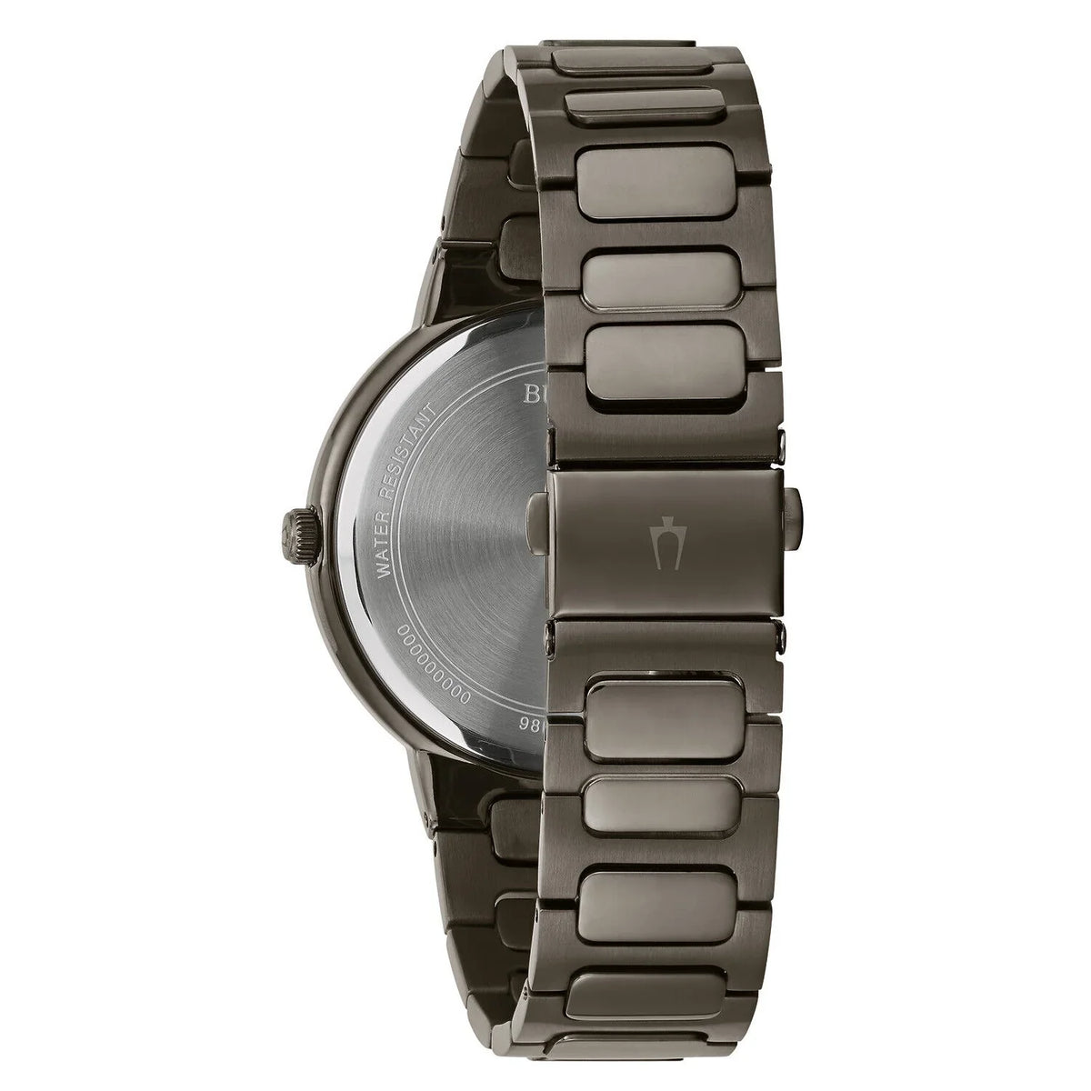 98D162 Reloj Bulova Diamond de hombre pulsera de metal 41 mm