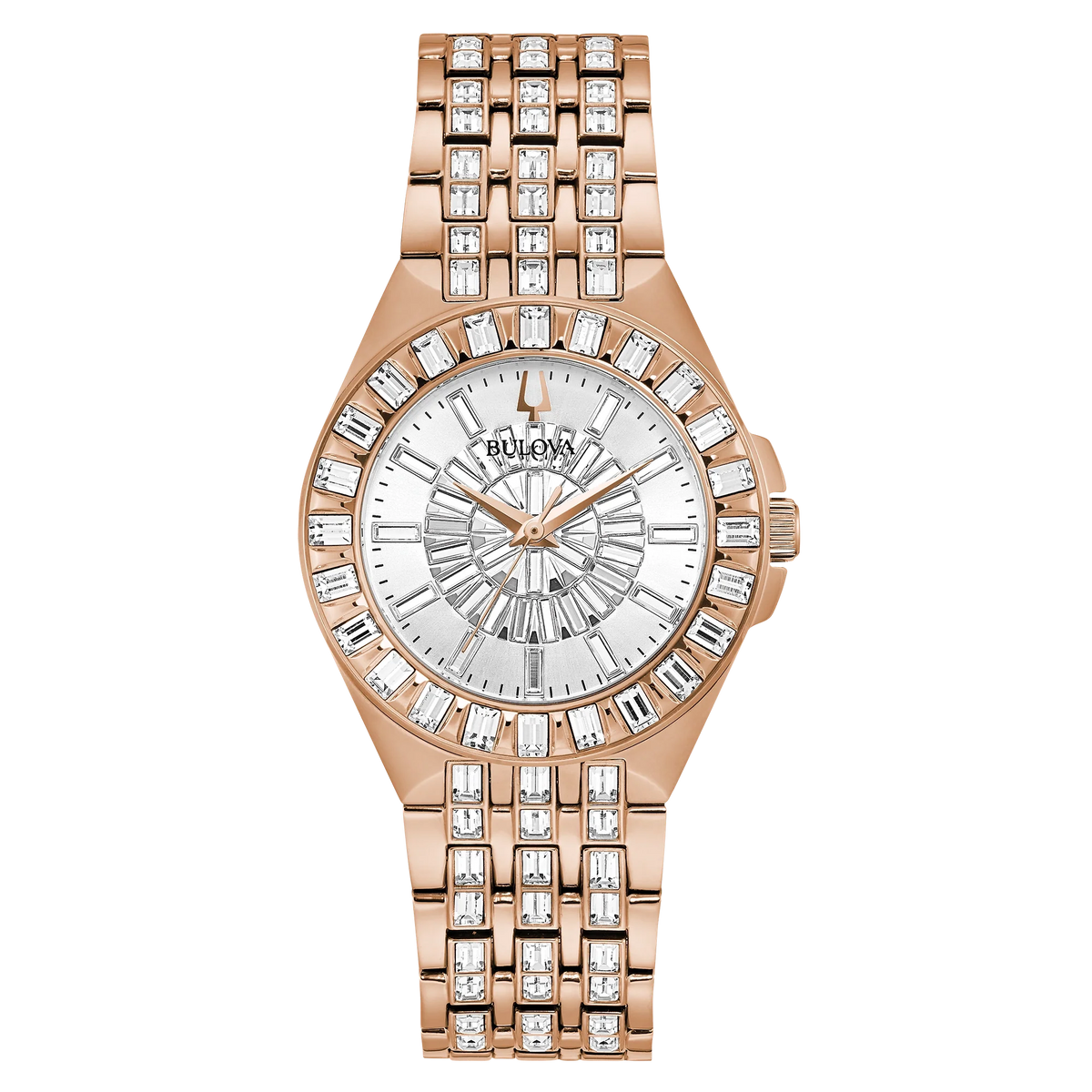 98L268 Reloj Bulova Phantom de mujer correa de metal