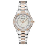 98L304 Reloj Bulova Bisel Cristales de Dama